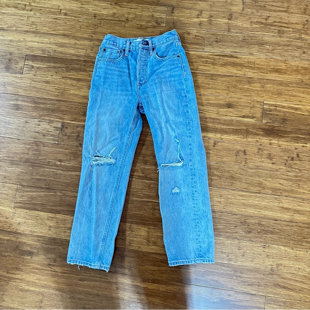 Aritzia Denim Forum The Joni High Rise Loose Jeans